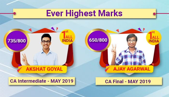CA Ever Highest Toppers