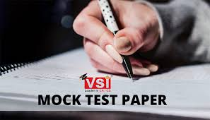 VSI Mock Test Paper