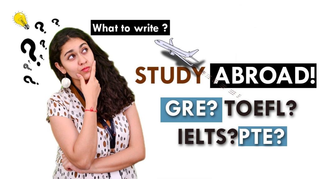 What is the full form of IELTS, TOEFL and GRE?