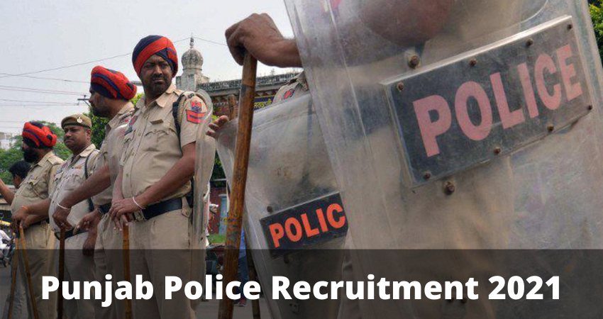 Punjab Police Recruitment 2021: 1191 Intelligence Assistants Constable Posts – Today is the Last Date To Apply