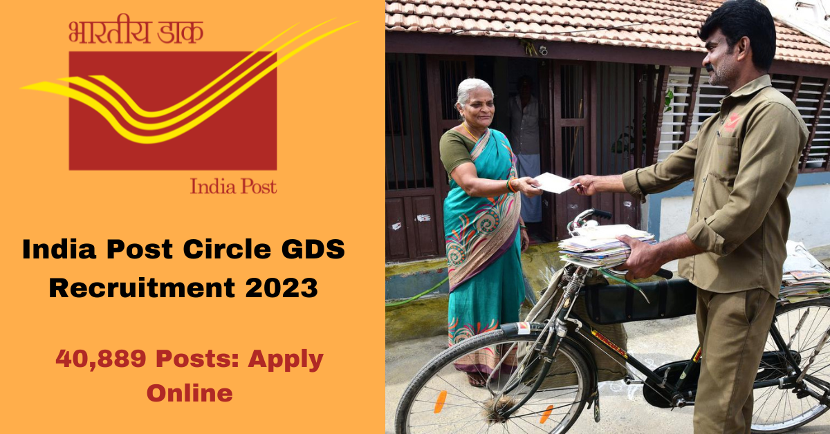 India Post Circle GDS Recruitment 2023, Check Post Details Here
